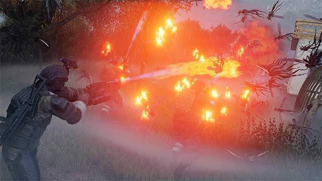 Sử dụng kho vũ khí đa dạng để đối đầu với kẻ thù và quái vật