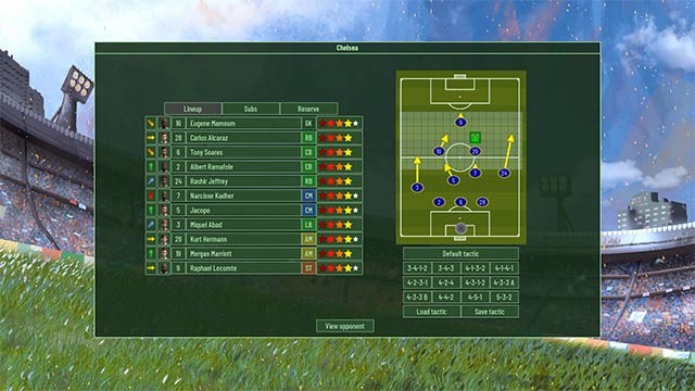 Xây dựng đội hình chiến lược hoàn hảo trước khi ra sân và làm chủ thế trận