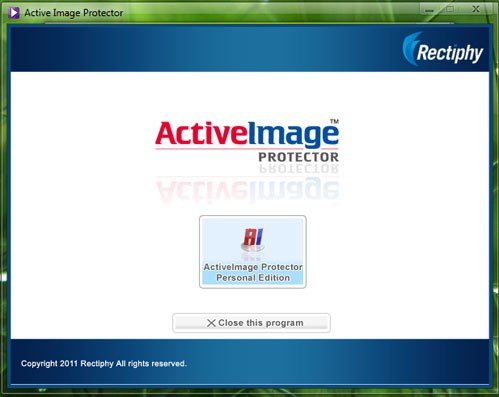 ActiveImage Protector Free Personal Edition
