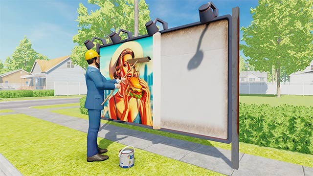 Thi công biển quảng cáo trên toàn thành phố để kiếm tiền và danh tiếng