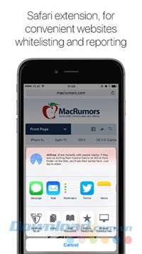 Tiện ích mở rộng Safari