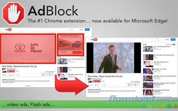 AdBlock cho Microsoft Edge