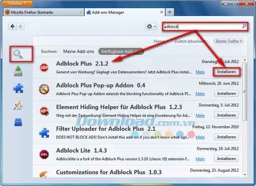 Adblock Plus for Mozilla Firefox