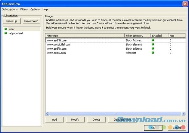 Phần mềm chặn quảng cáo trình duyệt chuyên nghiệp Adblock Pro