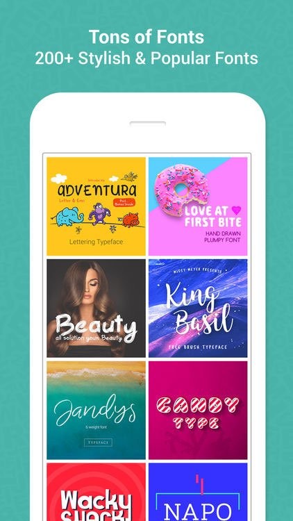 Vô số phông chữ độc đáo