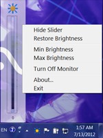 Adjust Laptop Brightness 2.0 - Điều chỉnh độ sáng màn hình
