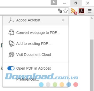 Các lựa chọn trong ứng dụng