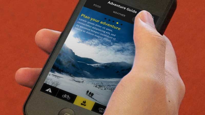 Sử dụng Adobe Comp cho Android trên mobile