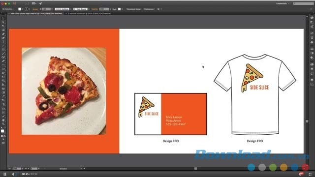 Giao diện Adobe Illustrator CS6 cho Mac