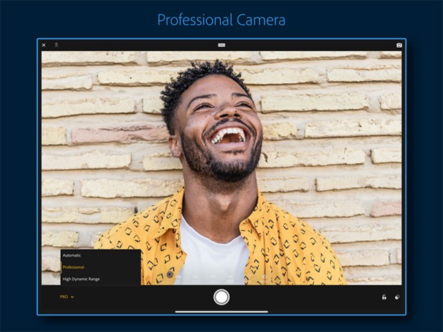 Adobe Lightroom hỗ trợ camera và lens chuyên nghiệp