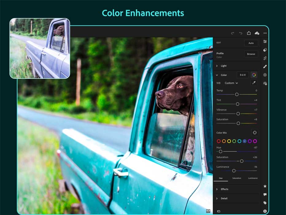 Cập nhật Adobe Lightroom cho iPad 5.1.0