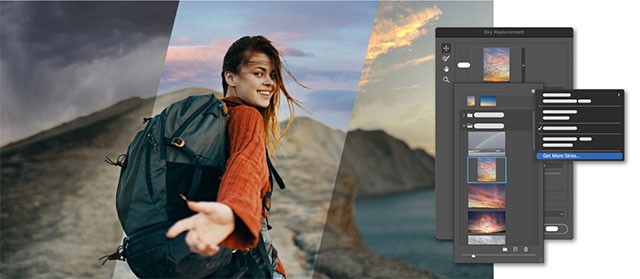 Sky Preset gồm các hiệu ứng bầu trời cực đẹp để thay thế cho nền gốc