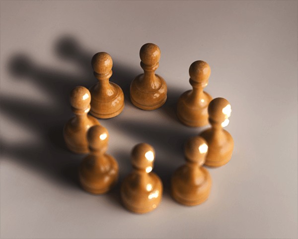 Ảnh sau khi dùng Lens Blur của Adobe Photoshop