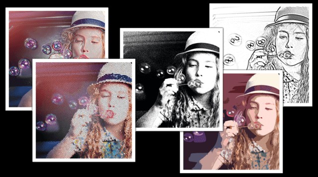 Adobe Photoshop Elements có nhiều bộ lọc độc đáo