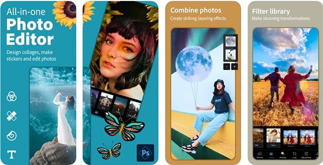 Adobe Photoshop Express for iOS là app sửa ảnh nhanh, đa năng