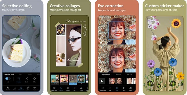 Sửa và ghép ảnh hiệu quả với bộ lọc, sticker, text và nhiều công cụ khác