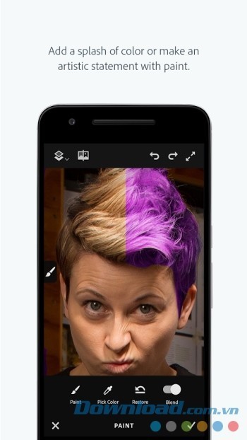 Thay đổi màu sắc cho ảnh