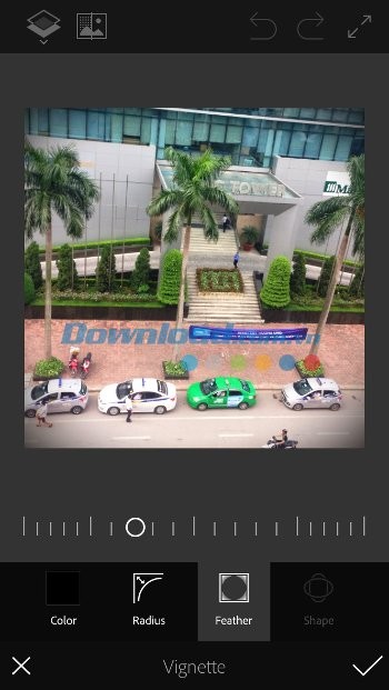 Làm mờ viền ảnh