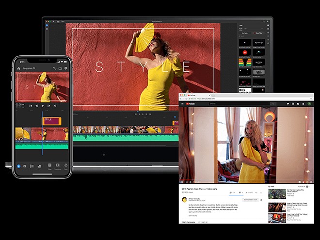 Adobe Premiere Rush giúp bạn quay phim nhanh