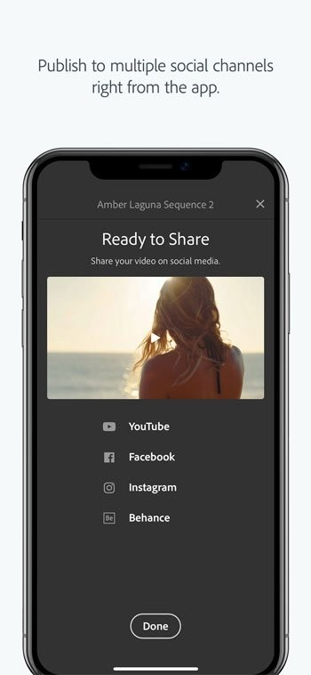 Post video lên nhiều kênh xã hội ngay từ trong ứng dụng