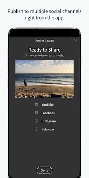 Đăng video lên mạng xã hội ngay từ ứng dụng