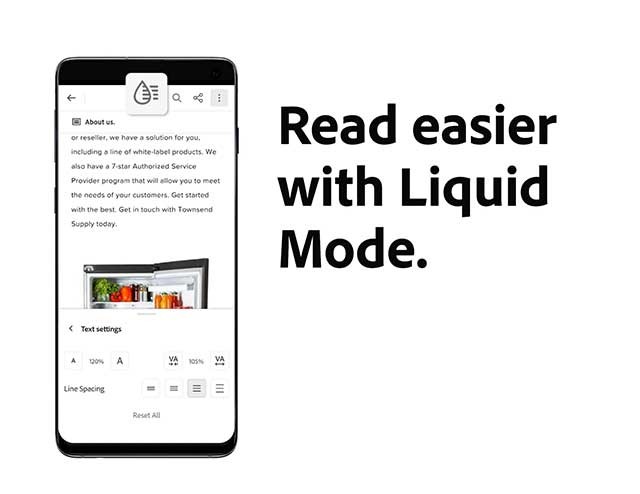 Sử dụng Liquid Mode để xem file PDF tối ưu