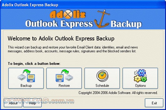 Adolix Email Backup