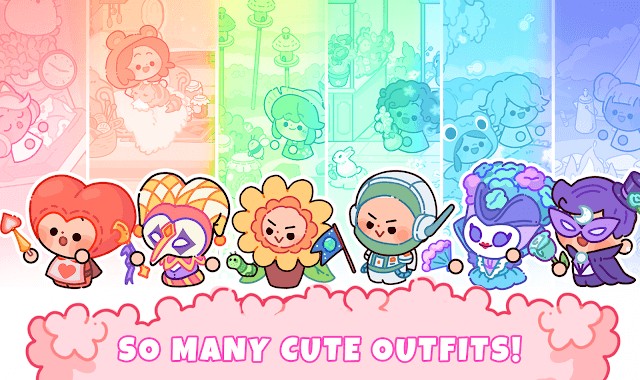 Nhiều trang phục dễ thương cho nhân vật của bạn