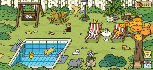 Khám phá những khu vực mới trong khu vườn