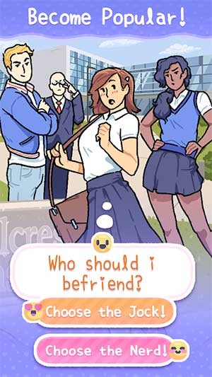 Trở nên nổi tiếng trong trường