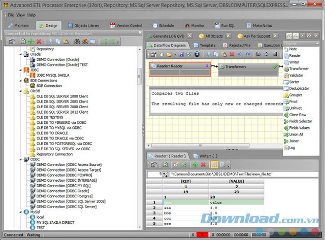 Trích xuất và quản lý dữ liệu doanh nghiệp