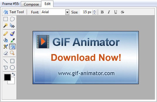 Công cụ chỉnh sửa ảnh GIF Animator