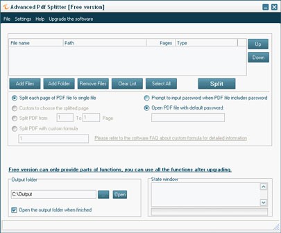 Advanced Pdf Splitter Free
