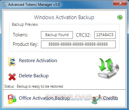 Advanced Tokens Manager