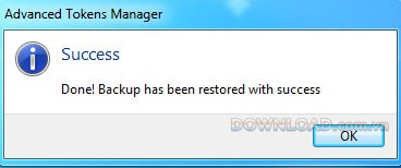 Advanced Tokens Manager
