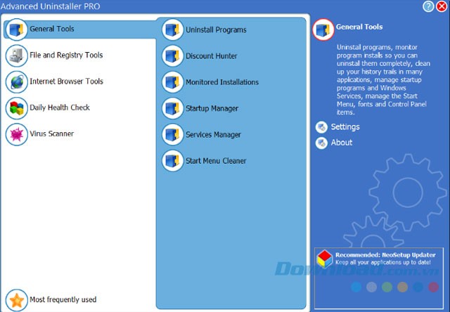 Tích hợp nhiều công cụ mạnh mẽ