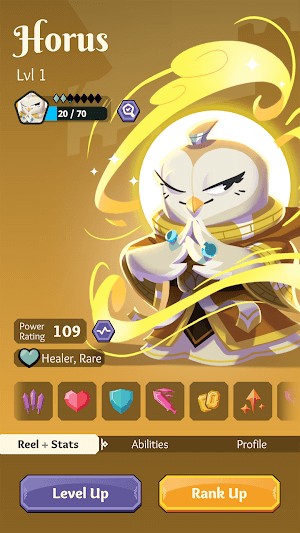 Nâng cấp sức mạnh nhân vật của bạn