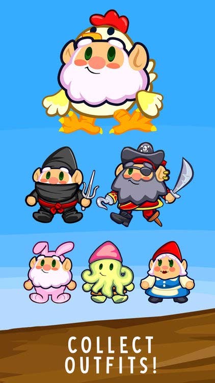 Mở khóa nhiều trang phục mới cho thần lùn giữ vườn Rolf