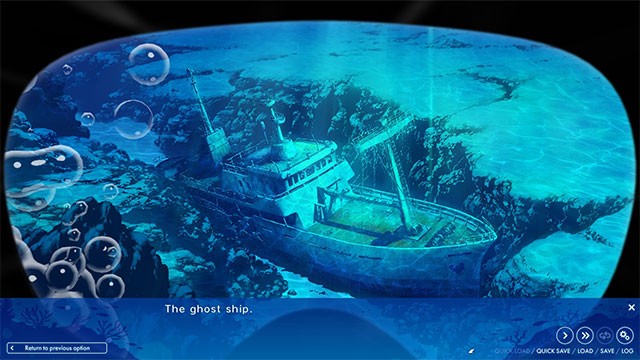 Mục tiêu của nhóm bạn là tiếp cận con tàu ma để tìm kho báu