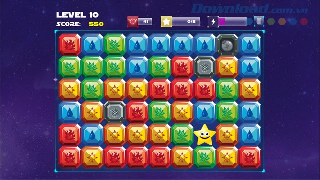 Khối sắt suất hiện từ cấp độ 10