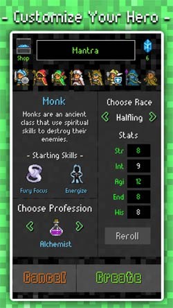 Tùy chỉnh anh hùng