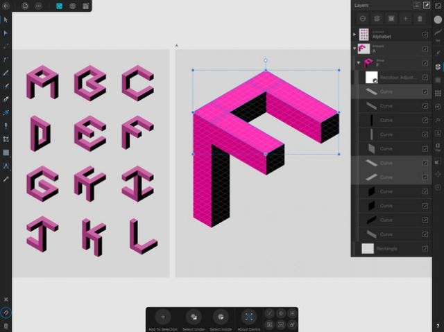 Chọn không gian làm việc vector hoặc raster