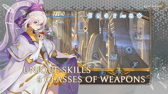 Nhiều loại vũ khí và kỹ năng độc đáo