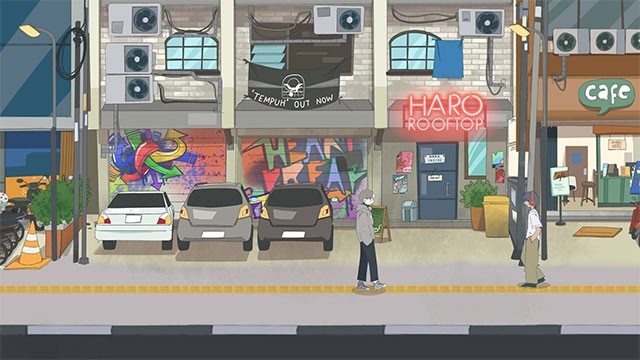 Khám phá thủ đô Jakarta, Indonesia với những khung cảnh vẽ tay lãng mạn