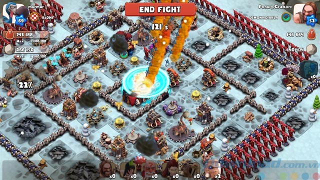 Tấn công bộ lạc đối thủ