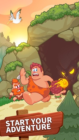 Bắt đầu cuộc phiêu lưu của bạn trong thời kỳ đồ đá trong game Age of Caves