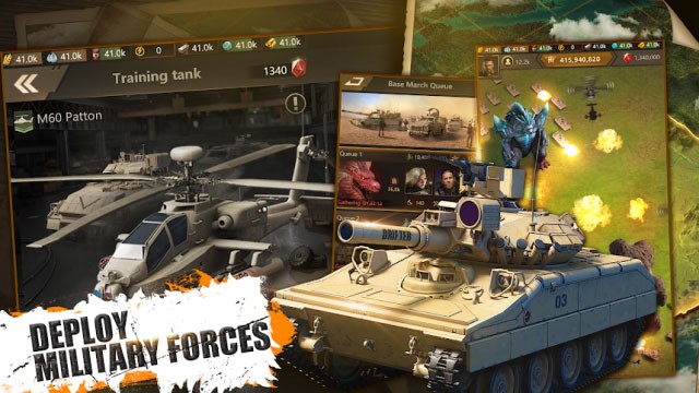 Triển khai lực lượng quân sự mạnh mẽ của bạn