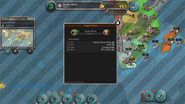 Thông tin lãnh thổ Age of Conquest IV