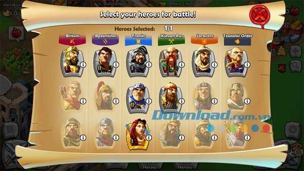 Age of Empires: Castle Siege cho Window 8