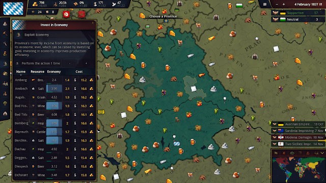 Phát triển kinh tế cho vương quốc của bạn